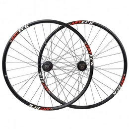 MNBV Roues VTT MNBV 27.5 29 Pouces VTT Avant Roue arrière Ensemble de Roues vélo Frein à Disque Double paroi en Alliage Jante 10 Vitesses moyeu à dégagement Rapide