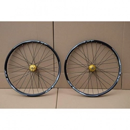 MNBV Roues VTT MNBV Paire de Roues de vélo VTT extérieur 26 27, 5 29 en Roue de vélo de Montagne Jante en Alliage Double Couche roulement scellé 7-11 Vitesses moyeu de Cassette Frein à Disque 1100g Roue QR