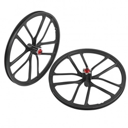 MOKT Pièces de rechanges MOKT Intégration Casette Wheelset 16, 5 Pouces Paire de Roues de Frein à Disque de vélo pour vélos VTT