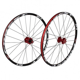 M-YN Roues VTT Mountain Bike Wheelset 26 / 27, 5 Pouces, Frein à Disque En Alliage D'aluminium Jantes à Disque Vtt, Libération Rapide Roues De Vélo à Vélos, Fit 7-11 Vitesse Cassette Bicycl(Size:26inch, Color:le noir)