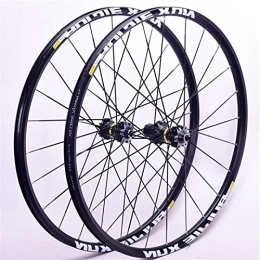 ns Roues VTT NS 26 / 27.5 / 29 Pouces Paire Roues Vélo Libération Rapide Avant 2 Arrière 4 Montagne Fibre Carbone Jante Alliage Double Paroi 8-9-10-11 Vitesse Cassette (Color : Black hub, Size : 29inch)