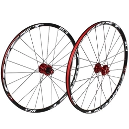 ns Roues VTT NS Ultraléger 26" Roues De Vélo, Vélo De Montagne CNC Intégré Moulage Disque De Roue Frein De Jante 9 / 10 / 11 La Vitesse Scellé Roulements Centre Roues (Color : E)