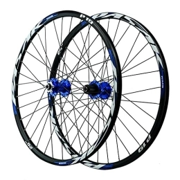 OPARIA Pièces de rechanges OPARIA Paire De Roues Avant et Arrière 26" / 27, 5" / 29" VTT Jantes en Alliage à Double Paroi Frein à Disque Vélo Roues De Vélo Libération Rapide 32 Trous 7 8 9 10 11 12 Vitesses