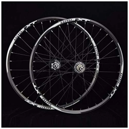 PINGPAI Roues VTT Paire de roues de vélo de montagne 26 / 27, 5 / 29 pouces frein à disque roue de vélo jante en alliage à double paroi VTT QR 7 / 8 / 9 / 10 / 11 vitesse 32H roulement scellé (Color : D, Size : 29") (B 27.5")