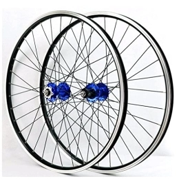 QHYRZE Pièces de rechanges QHYRZE VTT De Roues 26 27.5 29 Pouces Vélo Jantes Frein Dégagement Rapide Frein À Disque / V Paire De Roues 32Trous Moyeu 7 8 9 10 11 12 Vitesses 2200g (Size : 27.5'')