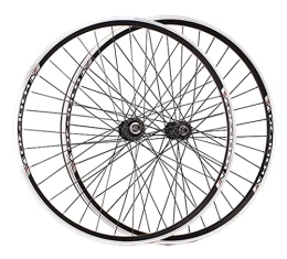 QHYRZE Pièces de rechanges QHYRZE VTT Paire De Roues 26 Pouces Vélo Jante Frein À V Dégagement Rapide Roues Moyeu pour 6 7 8 Vitesse Visser Roue Libre (Size : 26inch)