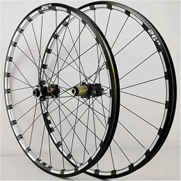 QUALITY MERCHANT Pièces de rechanges QUALITY MERCHANT Ensemble de roues de vélo de VTT de 66 / 27, 8 cm, jantes de vélo, essieu à disque, moyeu à roulement scellé à 24 trous 7-11 vitesses (A, 27, 5)