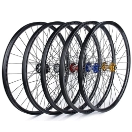 Rayblow Roues VTT Rayblow Jantes de vélo de Montagne Roue arrière, 32 Trous Paire de Roues de vélo à Double paroi Jante de VTT à Frein Rapide Frein à Disque en V 7-8-9-10-11 Vitesses(26 Pouces), Bleu