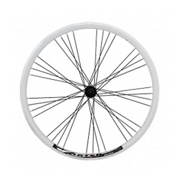 RIDEWILL BIKE Pièces de rechanges RIDEWILL BIKE &apos Roue avant VTT 26 "en aluminium 9 x 4 Blanc (roues vTT) / Front Wheel MTB 26 aluminium 9 x 4 white (VTT Wheel)