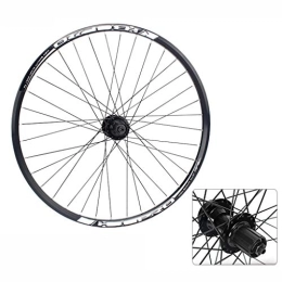 JAMCHE Pièces de rechanges Roue arrière de vélo de Montagne 26 27.5 Pouces, Double paroi en Alliage d'aluminium, Frein à Disque Hybride / VTT pour 7 / 8 / 9 / 10 Vitesses