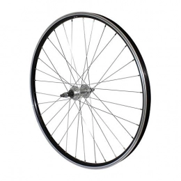 SELECTION P2R (Cycle) Pièces de rechanges Roue VTT 26" p2r Arriere alu Noir Double paroi MOY alu Roue Libre 7-6v. axe Plein