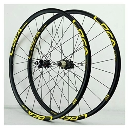 CTRIS Roues VTT Roues de vélo de montagne 26 27, 5 29 pouces à dégagement rapide en alliage d'aluminium frein à disque roues de vélo 24 trous jante 8-12 vitesses (couleur : A, taille : 66 cm)