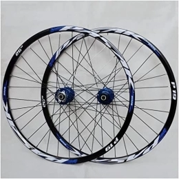 HAENJA Roues VTT Roues de vélo de Montagne en Alliage d'aluminium avec Freins à Disque de Jante de 26 / 27, 5 / 29 Pouces, adaptées à 7-11 Vitesses en Bleu Roues (Size : 27.5 inch)