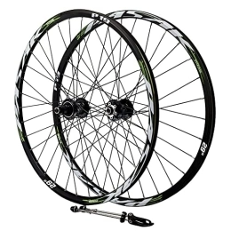 Puozult Roues VTT Roues Vélo Montagne 26" 27.5" 29" Alliage À Double Paroi Vélo VTT 11 / 12 Vitesses Avant Deux Arrière Quatre Roulements 32 Trous Frein À Disque À Dégagement Rapide (Size : 26inch)