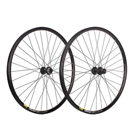 SHBH Pièces de rechanges SHBH Paire de Roues de vélo de Montagne 26" 27, 5" 29" Jante de vélo VTT Centerlock Roues de Frein à Disque à dégagement Rapide Moyeu de Cassette 32 Trous pour 7 / 8 / 9 / 10 Vitesses 1920 g (Taille : 29'')