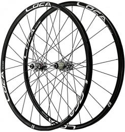 SJHFG Pièces de rechanges SJHFG Wheelset 26 / 7.5 / 29in Vélo de Montagne Wheelset, Rim Ultra-légère, Frein à Disque à la vanne américaine 24 Trous Libération Rapide for 8 9 10 11 12 Vitesse Road Wheel