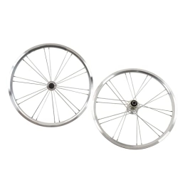 TANM Roues VTT TANM Jeu de Roues de Vélo, Ensemble de Roues de Vélo de Montagne de 20 Pouces en Alliage d'aluminium, Excellente Finition pour Une Conduite Stable