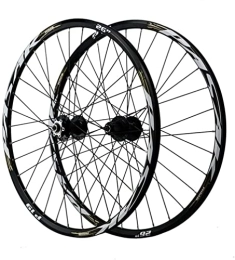 UPVPTK Pièces de rechanges UPVPTK Vélo de Montagne Jaquette 26 / 27, 5 / 29inch, Avant + Roue arrière Alliage d'aluminium à paroi Double Frein à Disque MTB Rim 32H 7-12 Vitesse Wheels (Color : Grey, Size : 29INCH)