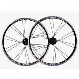 WangT Roues VTT WANGT Paire De Roues De Vélo À Double Paroi, pour Frein À Disque De Jante De VTT De 20 Pouces, Noir, 451