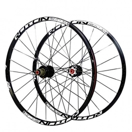 WCS Pièces de rechanges WCS VTT Vélo Roue Équipement Set 26 Pouces 27.5 Pouces VTT vélo à Double paroi Accessoires essieux montés 9-11 Vitesse Cassette Freewheel roulements étanches