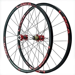 SJHFG Roues VTT Wheelset 26 / 27, 5 / 29 Pouces Roues de vélo de Montagne, Rim de Frein à Disque 24 PARIE 8-12 QR Poyeuses à roulements scellés Road Wheel (Color : B, Size : 26inch)