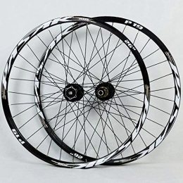 WRNM Roues VTT WRNM Vélo Roues VTT Ensemble Roues Vélo 26 27.5 29 Vélo Montagne Jante Alliage Double Couche Libération Rapide / Travers L'axe Double Usage 7-11 Vitesses Frein À Disque