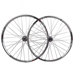 WYN Pièces de rechanges WYN Vélo de 26 Pouces Vélo Silver Mountain Vélo Vélo Frein à Disque 32 Partaignes Hub de roulement scellé Libération Rapide 7-9 Vitesse Cassette (Size : 26inch)