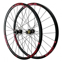 XCZZYC Pièces de rechanges XCZZYC 26 / 27.5 / 29in (700C) Roues de Cyclisme, 24 Trous en Alliage d'aluminium Frein à Disque 12 Vitesses Volant Moteur VTT Roues