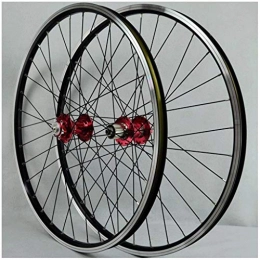 XCZZYC Pièces de rechanges XCZZYC 26 Pouces VTT Jante VTT Roue Frein à Disque Roue de vélo 32H 7-11 Vitesses moyeux de Cassette roulement scellé 72T QR