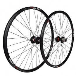 XCZZYC Pièces de rechanges XCZZYC Jeu de Roues de vélo 26"pour VTT VTT en Alliage d'aluminium Jantes à Double paroi Frein à Disque 7-10 moyeu de Carte de Vitesse 6 roulement scellé QR 32H