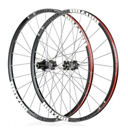 XCZZYC Pièces de rechanges XCZZYC Jeu de Roues de vélo VTT pour vélo Hybride 27, 5"Ensemble de Jantes à Double paroi à dégagement Rapide 8 9 10 Moyeu à roulements scellés à Roue Libre à 11 Vitesses (Couleur: Gris, Taille: 27