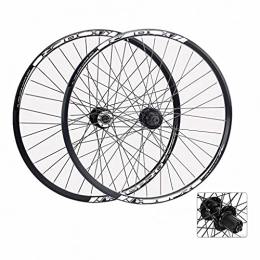 XCZZYC Pièces de rechanges XCZZYC Paire de Roues VTT 26 Pouces Roues de vélo 27, 5 Pouces Double paroi en Alliage d'aluminium Hybride / Frein à Disque de Montagne pour 7 / 8 / 9 / 10 Vitesses