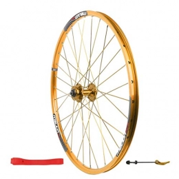 XCZZYC Pièces de rechanges XCZZYC Roue de vélo Avant VTT 26"pour Frein à Disque à Double paroi de vélo de Montagne QR 951g 32H