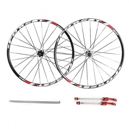 XCZZYC Pièces de rechanges XCZZYC Roues de Cyclisme 26 Roues de vélo de Montagne de 27, 5 Pouces, Jeu de Roues de vélo de VTT Frein à Disque sur Jante 7 8 9 10 11 Vitesses Roulements scellés Hub Bike Touring