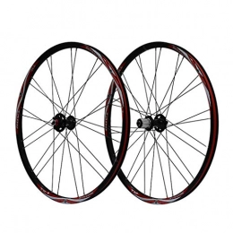 XCZZYC Pièces de rechanges XCZZYC Roues de Cyclisme Ensemble de Roues de vélo Roue de vélo de 26"Pneus de Jante en Alliage à Double paroi VTT 1.5-2.1" Frein à Disque 7-11 Vitesses Roulements scellés Moyeu à dégagement Rapid