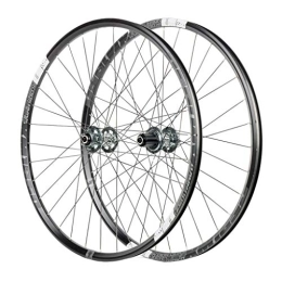 XYSQWZ Pièces de rechanges XYSQWZ Paire De Roues De Frein À Disque De Vélo VTT 26 / 27.5 ' Moyeu De Roulement Hybride / Montagne À Dégagement Rapide en Alliage D'aluminium À Double Paroi 8 / 9 / 10 / 11 Vitesses