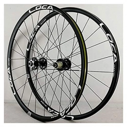 YAYY Roues VTT YAYY Paire de Roues VTT 26 / 27, 5 / 29 Pouces Roues Avant et arrière Jante à Double paroi Frein à Disque QR 7-12 Vitesses Cassette Roue Libre, C, Upgrade