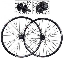 JYTFZD Roues VTT YUCHEN- Pneus de roue à vélo portefeuille 20 / 26 pouce MTB Roue arrière à vélos Alliage d'aluminium à double paroi de montagne Vélo de montagne Bouge de disque Libération rapide Vélo RIM 7 8 9 Vitesse