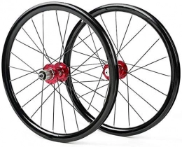 JYTFZD Pièces de rechanges YUCHEN- Pneus à vélo Pneus portefeuille 22 pouces MTB Wheelset, roulement avant cycliste Kit de roue arrière à double mur Alliage de montagne Vélo de montagne Vélo de montagne Libération rapide 24h Co