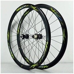 ZHTY Pièces de rechanges ZHTY 700C MTB Bike Wheelset, Double Wall V-Brake Racing Bicycle 40MM 29 inch Wheels Roues Hybrid / Mountain 24 Hole 7 / 8 / 9 / 10 / 11 Speed