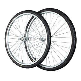 ZWB Pièces de rechanges ZWB 26 Pouces Roue De Vélo De Montagne À Vitesse Variable Anneau Monocouche V Ensemble De Roues De Frein Roues Avant Et Arrière À 18 / 21 Vitesses Pneus 26x1.75 / 1.95