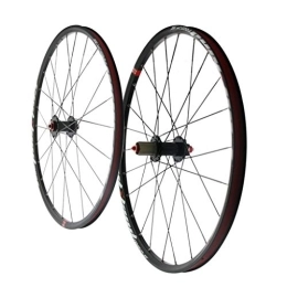 ZWB Roues VTT ZWB Ensemble De Roues De Vélo De Montagne 27, 5 Pouces, Roue De Vélo VTT Jante en Alliage Double Couche Roulement Scellé 8-10 Vitesses Frein À Disque De Moyeu Flywhee