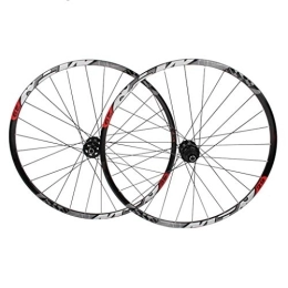 ZWB Pièces de rechanges ZWB Roue De Velo 29 Pouces VTT, Ensemble De Moyeu De Roue De Vélo De Montagne Alliage Mountain Disc Double Paroi Roulements De Frein À Jante Compatibles avec Le Moyeu De Cassette 7 8 9 10 11 Vitesses