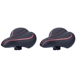 ABOOFAN Sièges VTT 2 Pièces Tapis De Selle Vtt Selle De Vélo Coussin De Siège Coussin Vélo Remplacement De Selle Accessoires Vélo De Montagne