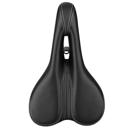 Abaodam Pièces de rechanges Abaodam Selle de VTT simple et pratique - Coussin d'assise confortable pour l'extérieur - Noir