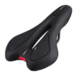 Aishces Selle de vélo en gel VTT - Selle ergonomique creuse - Confortable et respirante - Convient pour homme et femme