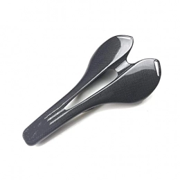 ANGGE Sièges VTT ANGGE Selle de vélo en fibre de carbone 3K pour vélo de route, VTT, léger, 275 x 143 mm