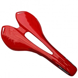 ANGGE Sièges VTT ANGGE Selle de vélo en fibre de carbone pour VTT Rouge 275 x 143 mm