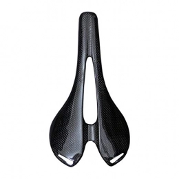 AYCPG Pièces de rechanges AYCPG Selle à vélos de Route Selle de Bicyclette en Carbone, Cyclisme Pièces de vélo Vélo Vélo VTT Accessoires de vélo Multi Couleur Vélo Route Pièces 3K Matte 270 * 143mm lucar (Color : Glossy)