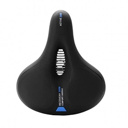 BAOLE Pièces de rechanges BAOLE Bike Saddle Replacement Unisex Bike Bicycle Extra Comfort Gel, Bike Seat-Selle Vélo VTT Respirant Selle Vélo en PU Cuir, Saddle Seat with Reflective Strip for MTB vividly